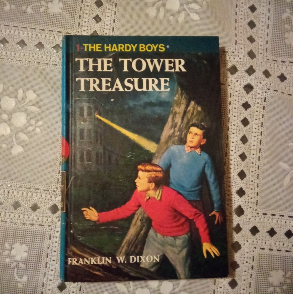 The Hardy Boys No.1-The Tower Treasure By Franklin W .Dixon 1987, HC